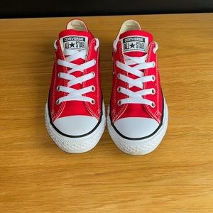 Classic Red Youth Converse Red. Excellent Condition!